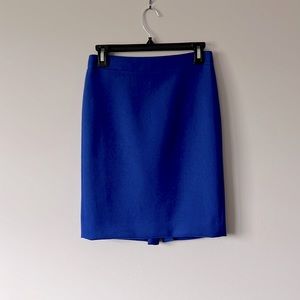 J Crew High Waisted Wool Pencil Skirt Size 00